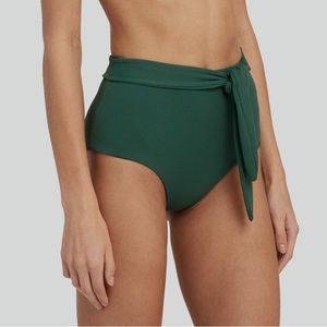 Eberjey Pique Nina High Waisted Bikini Bottom
